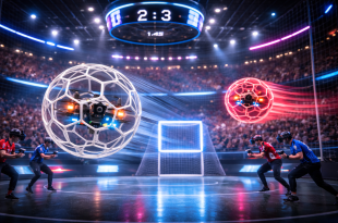 drone soccer imagin drone