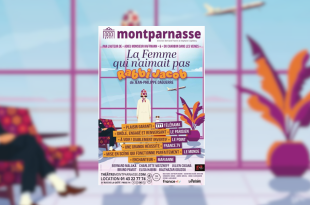 affiche la femme qui n'aimait pas Rabbi Jacob Pièce Rabbi Jacob au Théâtre Montparnasse