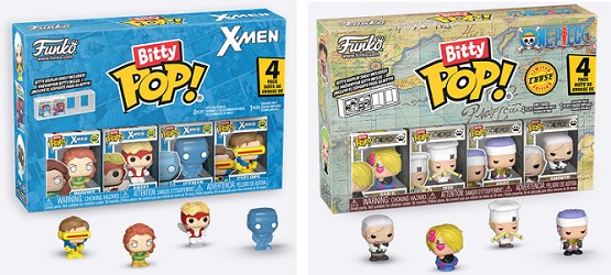 Bitty-pop-Funko-Xmen-One-piece-collection-serie Bitty-pop-Funko-Xmen-One-piece-collection-serie