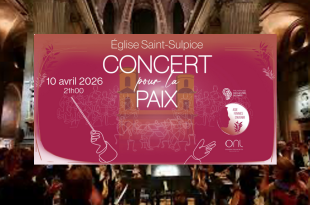 Concert pour la Paix à l’Église Saint-Sulpice à Paris avec chœur et orchestre
