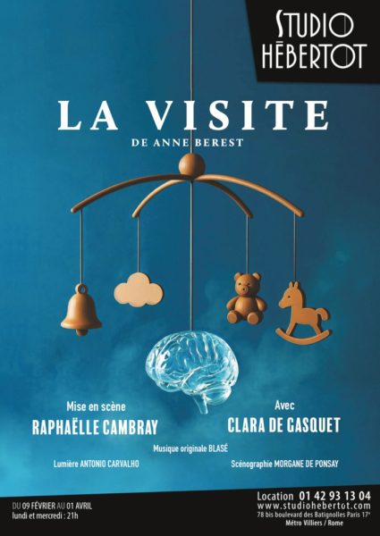 La Visite spectacle maternité Studio Hébertot Paris 2026