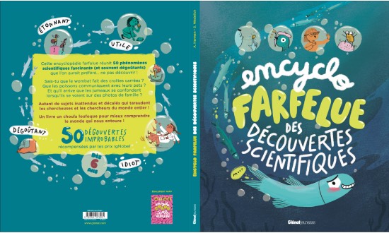 Encyclo farfelue des découvertes scientifiques – BD – Éditions Glénat Jeunesse