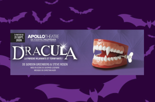 Dracula la parodie hilarante et terrifiante au théâtre Appolo en 2026