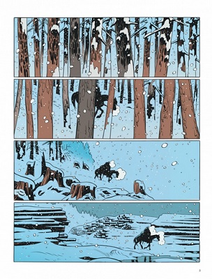 la-longue-marche-de-Lucky-Luke-Dargaud-extrait la-longue-marche-de-Lucky-Luke-Dargaud-extrait