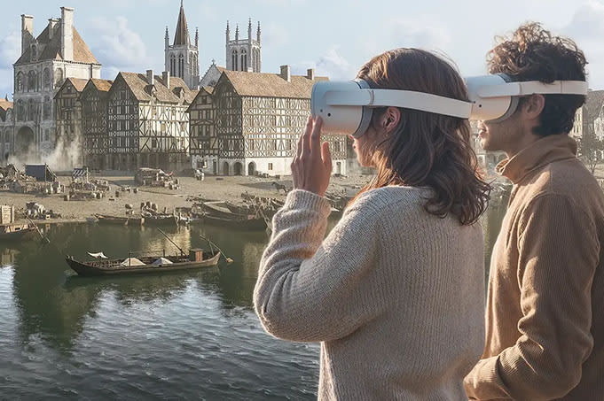 Timescope présente Les Origines de Paris, une expérience immersive en réalité virtuelle sur les quais de Seine.