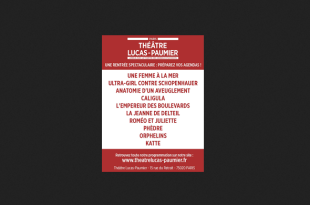 Théâtre Lucas-Paumier programmation spectacles Paris 2026
