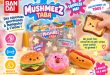 MushMeez Taba : les squishies gourmands de Bandai qui vont faire craquer les enfants