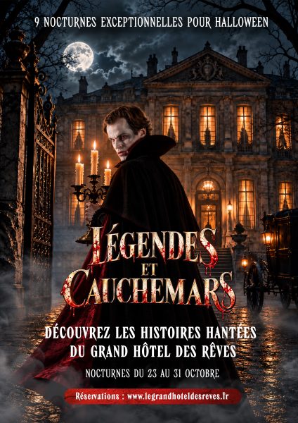 Légendes et cauchemars au Grand Hôtel des Rêves à Paris pour Halloween