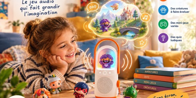 Mallow : La première enceinte de jeux audio sans écran pour les 4-10 ans