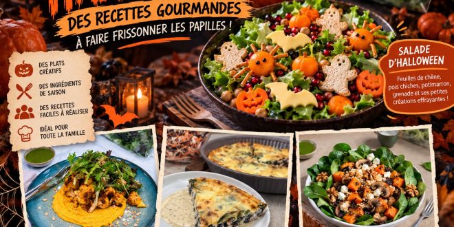 Halloween : des recettes gourmandes et terrifiantes pour une fête pleine de saveurs